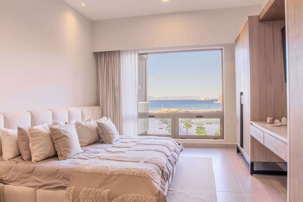 Your Private Oasis: Elegant Master Suite with Ocean Charm!