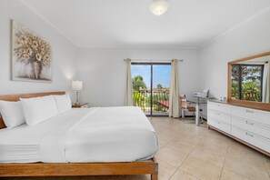 Welcome to your serene retreat! This spacious bedroom offers a peaceful escape with beautiful views and a cozy atmosphere for relaxation.