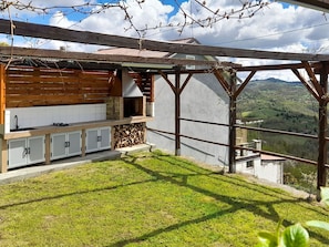 Hill, Mountain Range, Ridge, Hill Station, Valley, Backyard, Garden, Shade, Outdoor Structure, Yard
