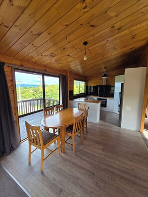 Open plan dining room