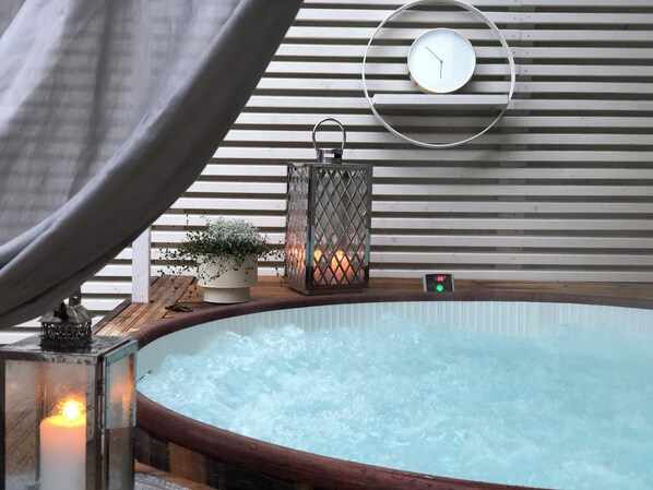 Bubbelpool inomhus