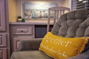 Cozy touches for the best experience!