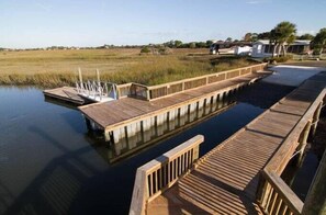 A dock is available on the resort! Feel free to bring your fishing poles or kayak!
