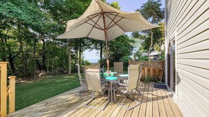 Stay cool and shaded while dining