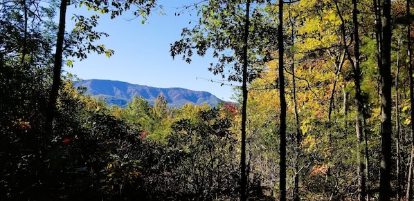 Spectacular views of the Great Smoky Mountains from Secret Moments' front porch
