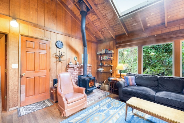 Living w/Wood Stove