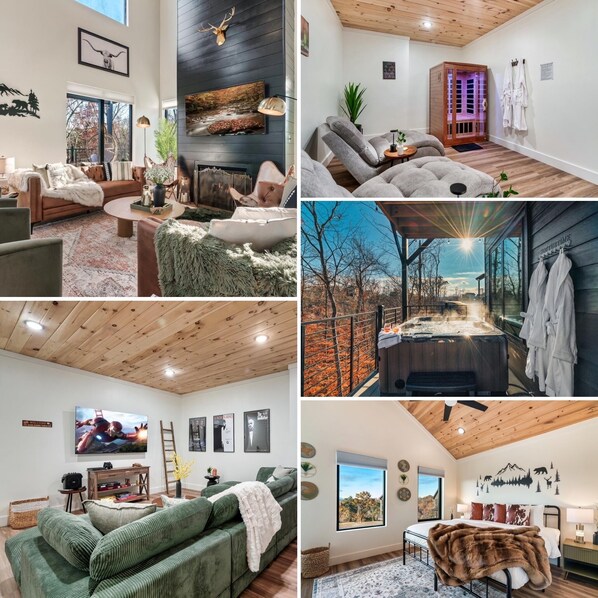 Soaky Mountain Lodge-Spacious & cozy,loaded with amenities,VIEWS, best location!