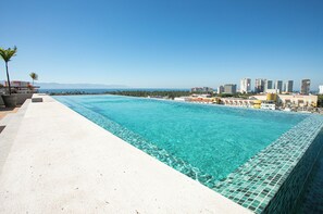 A jewel-colored pool for your swimming pleasure.