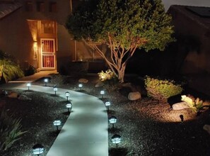 Front Yard - Lighted Pathway