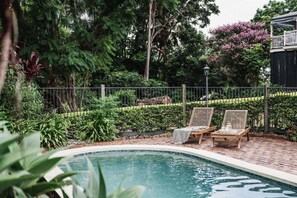 Take a dip in the shared magnesium pool.