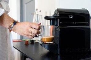 Kaffe och/eller kaffebryggare