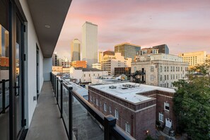 Beautiful Balcony View of the City!