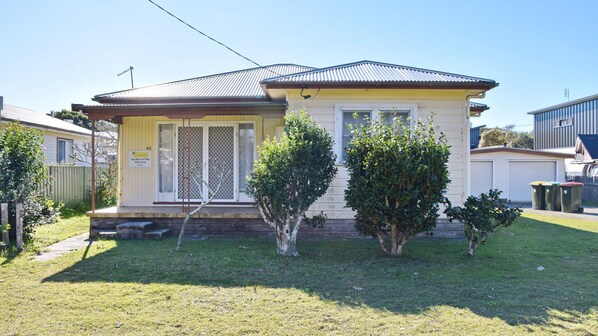 External view of the property.