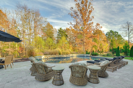 Chapel Hill Vacation Rental | 6BR | 4.5BA | Stairs Required | 4,824 Sq Ft