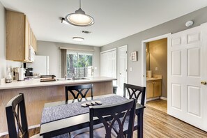 Dining Area/Kitchen | 1st Floor | Cooking Basics