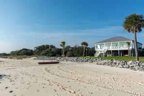 Private beach