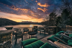 Sunset Deck View