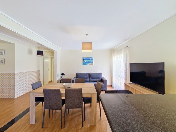 Living room - view from open kitchen