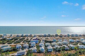 House and beach access location