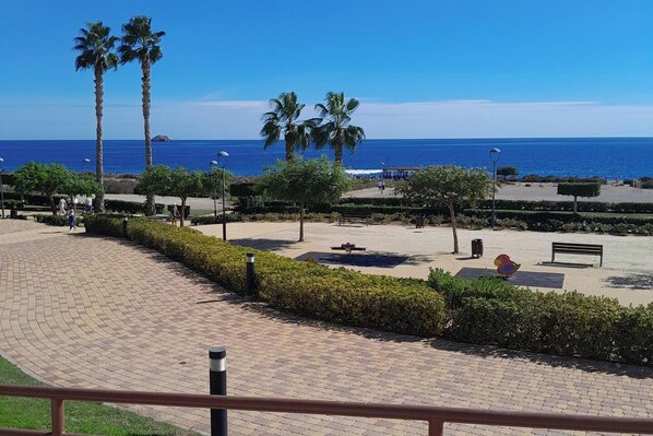 Beach & seafront at Mar de Pulpi, 500m from the apartment.