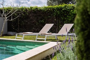 Garden and swimming pool