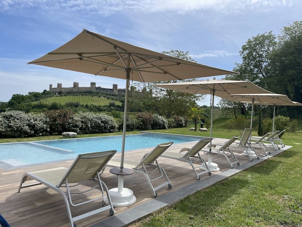 Autumn, Pool, Spring, Summer