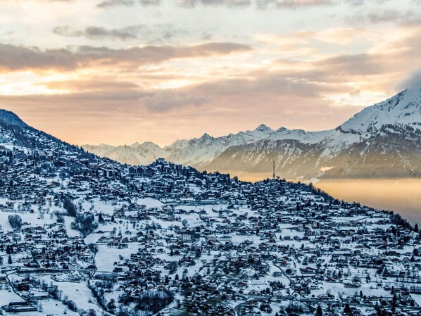 Berg, Bergforms, Schnee, Winter, Gebirge, Hügel, Glazialmorphologie, Hochland, Landschaft, Bergstation