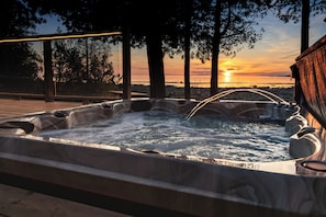 This is the perfect spot to relax and unwind with your family and friends in the evening, with a view of breathtaking sunsets.