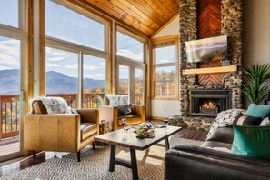 You'll enjoy panoramic views from every room