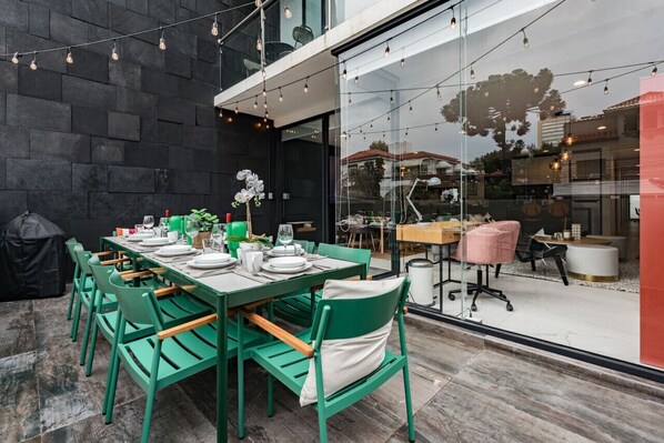 Restaurante al aire libre