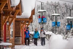 Enjoy quick access to the Panorama Resort's ski hill & nordic trails. Please note that lift tickets are not included.