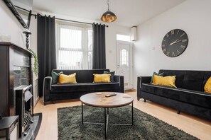 Comfortable Living Space featuring:
- Smart TV with Netflix
- 2 x Sofa Beds