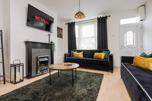 Comfortable Living Space featuring:
- Smart TV with Netflix
- 2 x Sofa Beds
