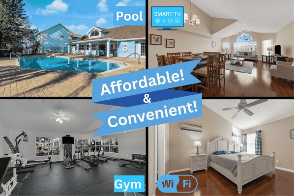 Perfect Vacation Location. Close to Shopping, Food, and only 3 Miles to Disney