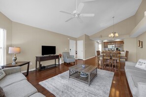 Smart TV's and Wi-Fi will make you feel at home.