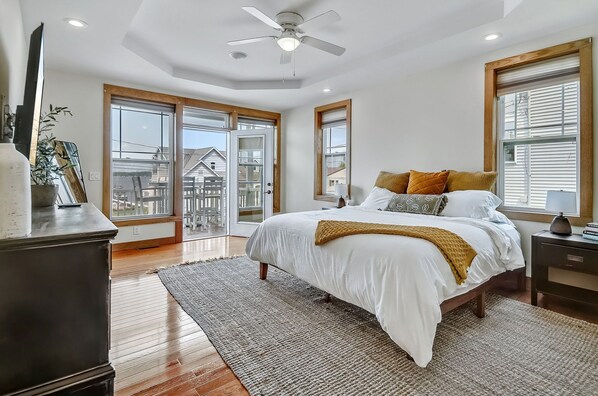 Master Bedroom with Balcony