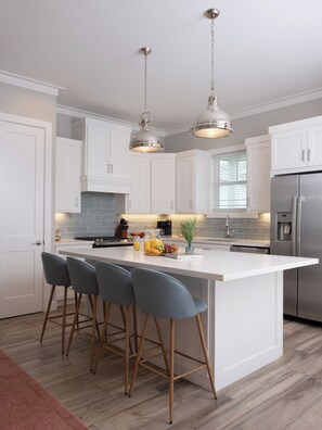 The chef of your group is sure to love the kitchen