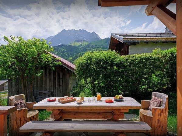 Terrasse & vue