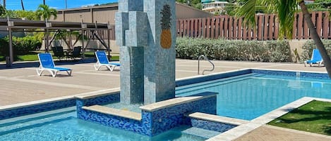 The perfect spot to cool off after a day in the sun.