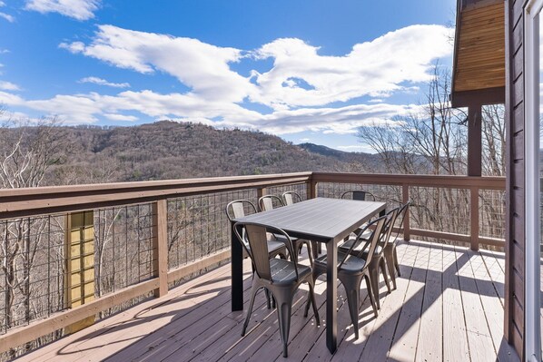 Mountain Views from the Deck