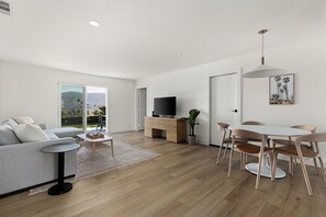 Open floor plan is perfect for entertaining and unwinding
