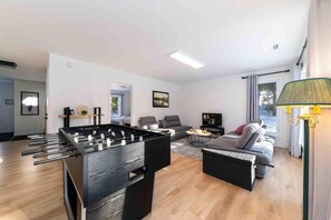 Fun and games await! Bright living space.
