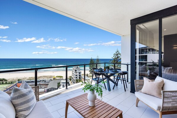 View from balcony