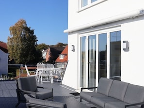 Sitzbereich auf der Terrasse