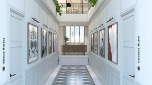 Interior entrance