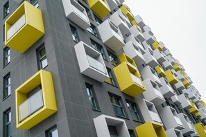 Fassade der Unterkunft