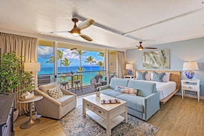 Let the ocean breeze flow as you open into the master bedroom!