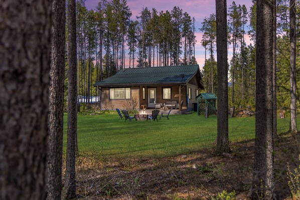 Your cabin retreat, nestled deep in nature’s calm.