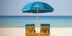 Beautiful Beaches in front of Aqua  