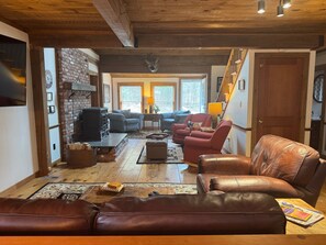 Livingroom wood burning stove